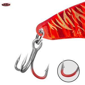 Leurre vibrant en métal TAKEDO HG07 à yeux 3D, 5g 7g 10g 14g 17g 20g, appât vibrant pour eaux moyennes, crankbait artificiel pour basse, brochet, perche, <span class=keywords><strong>carpe</strong></span> - Product Image 3