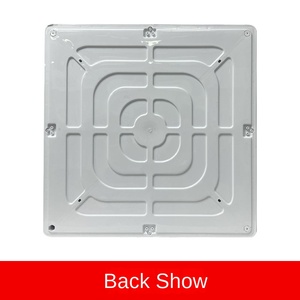 Nhà Máy Bán Buôn AC Tích Hợp Văn Phòng Quạt Trần Chiếu Sáng Điều Khiển Từ Xa Vật Liệu Nhựa Class A +++ Hiệu Quả Năng Lượng Yên Tĩnh - Product Image 5