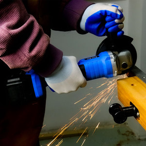 Lithium Battery Powered Angle <strong>Grinder</strong> Machine Cordless Angle Cutter <strong>Grinder</strong> 21V Brushless Cordless 125MM Angle <strong>Grinder</strong> - Product Image 5