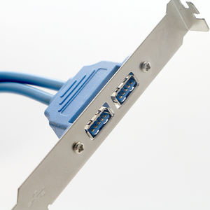 Cable de Conexión para Panel Frontal USB 3.0 de 2 Puertos, Cable de Montaje con Soporte Hembra de 20 Pines a Doble USB 3.0 para Caja de PC - Product Image 4