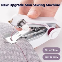 Qiwang Portable Manuel Mini Micro Machine À Coudre Denim Matériel Écologique Style Moderne Ménage De Poche Simple Couture