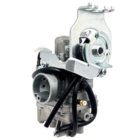 Accessoires moto : Carburateur à rampe courbe 110cc pour Yamaha I8 JYM110-2 JYM110 Crypton T110