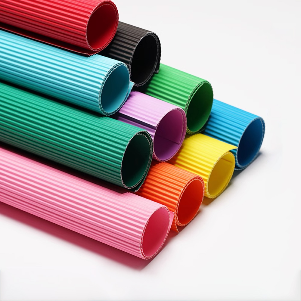 A4 A3 50*70cm Corrugated Cardboard Sheets Crepe Paper Roll for Handmade/DIY/Gift Packing Custom for Printing