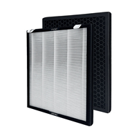 Filtre de remplacement Oneisall PP02 pour purificateur d'air domestique, filtre HEPA au charbon actif