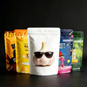 ถุงซิปล็อคแบบตั้งได้ พิมพ์ลายตามสั่ง รีไซเคิลได้ ผลิตจากวัสดุ BOPP/PET/VMPET/PE เกรดสำหรับบรรจุภัณฑ์อาหาร สำหรับเก็บอาหาร - Product Image 3