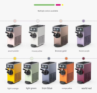 Hoge kwaliteit mini desktop ijsmachine met één kop, kleine 0ne smaak tafelmodel softijsmachine te koop