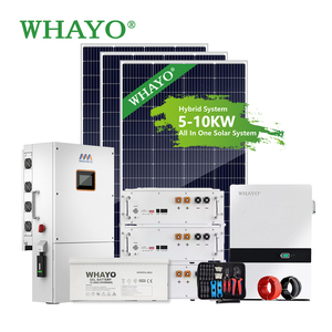 ระบบพลังงานแสงอาทิตย์สำหรับใช้ในบ้าน Whayo ขนาด 10KW พร้อมแบตเตอรี่ 200ah 280ah 314ah ชุดระบบพลังงานแสงอาทิตย์ครบชุด WY-5-10KW-HY สำหรับที่อยู่อาศัย - Product Image 4
