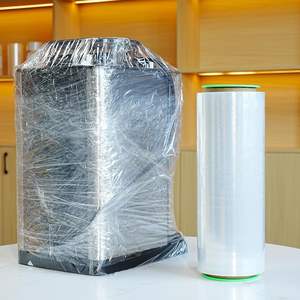 Huamaohengchun Paquete de 2 Rollos de Film Estirable Transparente de HDPE, Resistencia Industrial, 12'' x 1000 pies, Calibre 80, Plástico de Grado Alimenticio para Envolver - Product Image 6