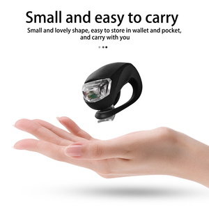 Xe Đạp Phía Trước Ánh Sáng Silicone LED Đầu Phía Trước Phía Sau Xe Đạp Bánh Xe Ánh Sáng Không Thấm Nước Đi Xe Đạp Xe Đạp Ánh Sáng - Product Image 3