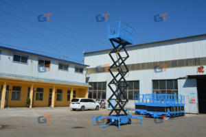 ลิฟท์ยกกรรไกรเคลื่อนที่มีเสถียรภาพสูงความสูง4-20เมตรสำหรับงานซ่อมกลางแจ้ง - Product Image 3