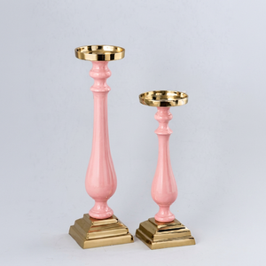 Candle Holder Pillar European <b>Candlestick</b> Holder Home Hotel Restaurant Wedding Christmas Decoration Centerpieces - Product Image 1