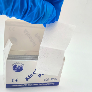 Tampons de préparation d'<span class=keywords><strong>alcool</strong></span> <span class=keywords><strong>isopropylique</strong></span> écologique 70% 3*6cm pour le <span class=keywords><strong>nettoyage</strong></span> domestique et l'utilisation antiseptique - Product Image 2