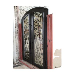 Porte en fer haut de gamme personnalisée fabriquée en Chine pour villa privée à rupture thermique - Product Image 1