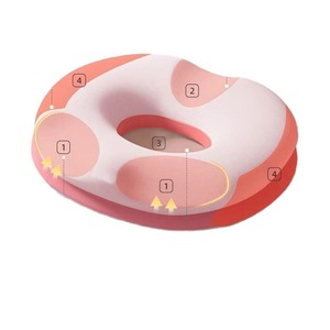 Memory <b>Foam</b> Seat Cushion With Coccyx Relief <b>For</b> Postpartum And Long Sitting Office Use Buttock <b>Shaping</b> Breathable Ice Silk Pad - Product Image 2