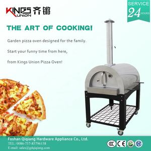 Four à pizza extérieur au <span class=keywords><strong>bois</strong></span> <span class=keywords><strong>40L</strong></span> en acier inoxydable avec minuterie mécanique, idéal pour la maison, le jardin et les fêtes - Product Image 2