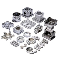 Composants CNC en alliage d'aluminium de haute précision OEM, moulage par investissement, moulage sous pression, roues, fonderie certifiée ISO9001