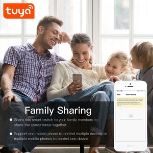 2023 Hot Sale Tuya <strong>Smart</strong> 1CH WIFI US <strong>Touch</strong> Switch with APP <strong>Control</strong> PST-WT-U1 - Product Image 5