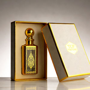 Huileur à <span class=keywords><strong>parfum</strong></span> en verre de haute qualité, 150 ml, manuel, plaqué or <span class=keywords><strong>ultraviolet</strong></span>, recyclable, forme carrée, avec une belle décoration - Product Image 5