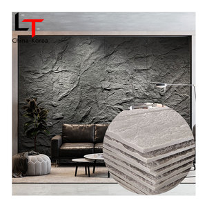 Panneaux muraux insonorisés 3D en pierre artificielle PU légers et durables pour la décoration de la <span class=keywords><strong>maison</strong></span> - Product Image 2