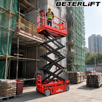 Beterlift 8m 10m AC Élévateur à ciseaux électrique E-Drive pour travaux intérieurs et extérieurs, surfaces planes