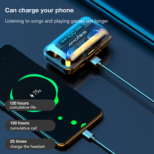 Fabrikpreis TWS F9C & Kopfhörer Headset Bluetooth XO Ohrhörer Bluetooth mit 6000mAh Akku - Product Image 3