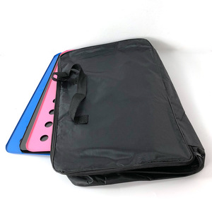 Portable Music Stand Bag Black Oxford Waterproof 81x35cm For Musical <b>Instrument</b> Storage Folding Design - Product Image 2