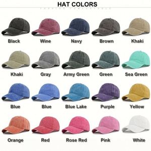 Casquettes de baseball vierges non structurées en gros, avec logo brodé 3D personnalisé, 6 panneaux, en coton lavé, style sportif unisexe, ajustables, type « Dad Hat » - Product Image 2