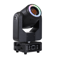 Hochleistungs-150W-LED-Moving-Head-Spot-Licht mit Ringrotation, Gobo-DJ-Beleuchtung für Hochzeiten, Partys, Shows und Live-Veranstaltungen
