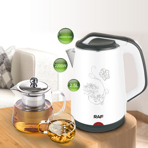 Electric Water Kettle Boiler Stainless Steel 2.5L <b>Large</b> Cordless Electric Kettle with Auto Shut-Off LED Light - Product Image 4