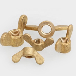 <strong>Brass</strong> Eye <strong>Bolt</strong> with <strong>Wing</strong> <strong>Nut</strong> - Product Image 3