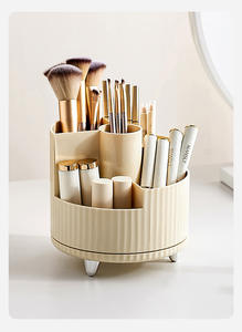 Wholesale Rotate Cosmetic Desktop Dtorage <b>Box</b> Large Capacity Facial <b>Makeup</b> Storage Organizer Case - Product Image 6