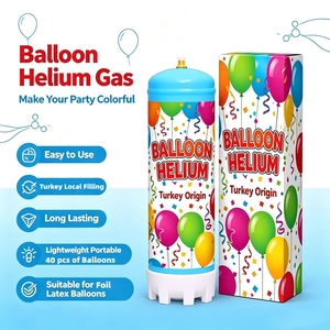 Petit cylindre de gaz He 2,2 L léger et jetable pour fournitures de fête - Product Image 6