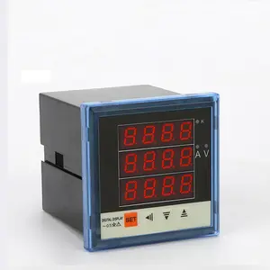 Spannungs tester 1000V 3-Phasen-Ampere meter Voltmeter Meter Digital Panel Meter 3-Phasen-Spannungsanzeige