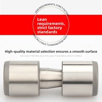 Tiges de guidage, bagues et goupilles de positionnement en acier de précision pour moules en silicone - Tailles 10/12/16/20 - Chine continentale