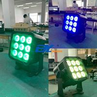 Mini projecteur mural IP65, éclairage de scène RGBW, lampe de projection étanche, éclairage paysager, DMX512, lumières LED DMX pleine couleur