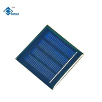 Panneau solaire en résine époxy ZW-5454-2V, résistant aux intempéries, panneau solaire époxy 2V, mini-panneaux solaires personnalisés, chargeur 0,25W