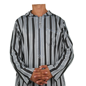 Hot Selling Hooded Muslim <strong>Men</strong> <strong>Thobe</strong> / Middle East <strong>Men</strong> Robe - Product Image 1