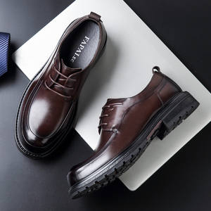 Zapatos de cuero de vaca de alta gama personalizados para hombre, excelente calidad, adecuados para bodas y ropa formal de negocios. - Product Image 4