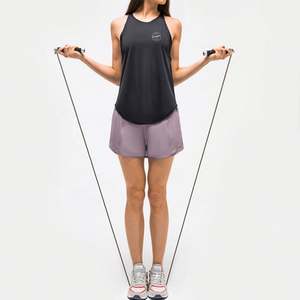 เสื้อกล้ามสายเดี่ยวของผู้หญิงเสื้อออกกำลังกายผ้าโพลีเอสเตอร์เปิดหลังหลากรูปแบบ - Product Image 5