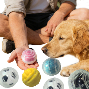 Jouet pour chien en TPR EVA hautement transparent, durable, résistant aux morsures, rebondissant, pour un jeu interactif et des soins dentaires - Product Image 2