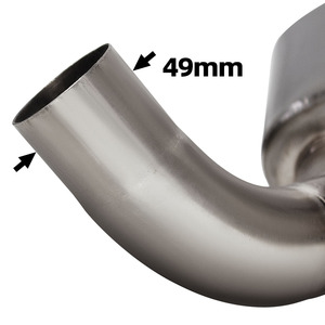 Tube d'échappement F900GS pour BMW F750 F800 F850 F900 F750GS <span class=keywords><strong>F800GS</strong></span> F850GS F850ADV F900ADV 2018-2026 avec valve électronique - Product Image 4