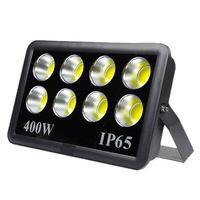 Reflector LED de Gran Alcance, Cuerpo de Aluminio de Alta Potencia, Lente de Vidrio, IP65 Impermeable, Iluminación para Estadios