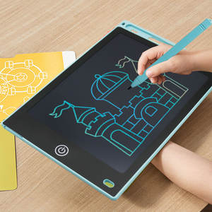 8.5 एलसीडी लिखावट गोली रंगीन स्क्रीन सीखने पूर्वस्कूली बच्चा जादू भित्तिचित्र स्केच पैड ड्राइंग बोर्ड ताला समारोह के साथ - Product Image 4