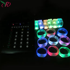 2025 Personnalisé Smart <span class=keywords><strong>Promo</strong></span> Led Étudiant Bracelet Nouveau Concert Dynamique Rave Light up Clignotant Coloré Led Bracelet pour Club Party - Product Image 3