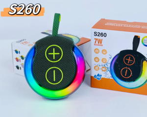 Meilleure vente S260 Bt Music Active Wireless Party Mini Round Shape Portable Gaming Bt Sound Equipment Speaker <span class=keywords><strong>Sexy</strong></span> Bass Aux - Product Image 4