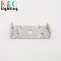 Lampes à points LED RGBW simples IP68 15 mm 12 V programmables avec corps en aluminium et PC