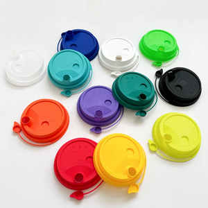 Vasos de Plástico Desechables en Forma de U para Batidos, Smoothies, Té con Leche y Boba, con Tapas de Colores, Logotipo Personalizado, Diámetro 90mm, 380/500/700U, Venta al Por Mayor - Product Image 4