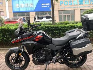 Haojue <span class=keywords><strong>Suzuki</strong></span> DL250 Adventure Tourer - <span class=keywords><strong>3</strong></span> valises d'origine, siège confortable, hauteur de selle basse de 795 mm pour les longs trajets - Product Image 5