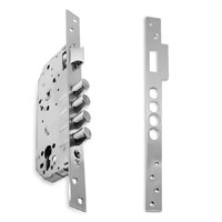 Corps de serrure de porte à mortaise 3 points de Style européen 3201B de haute sécurité pour serrure de porte en bois