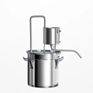 Preço de fábrica 12l álcool distiller casa flor de água usado